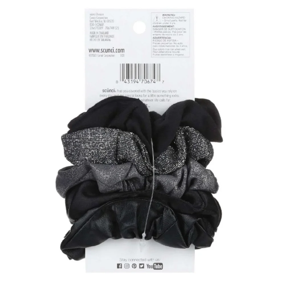 Scrunci Set of 5 and Set of 8 Hair Ties